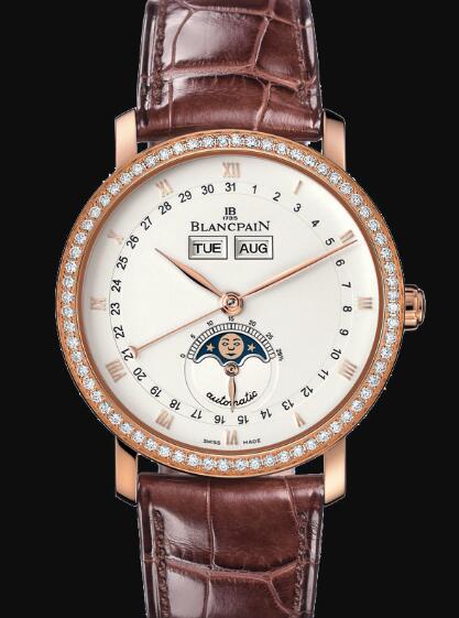 Blancpain Villeret Watch Review Quantième Complet Replica Watch 6263 2942 55B